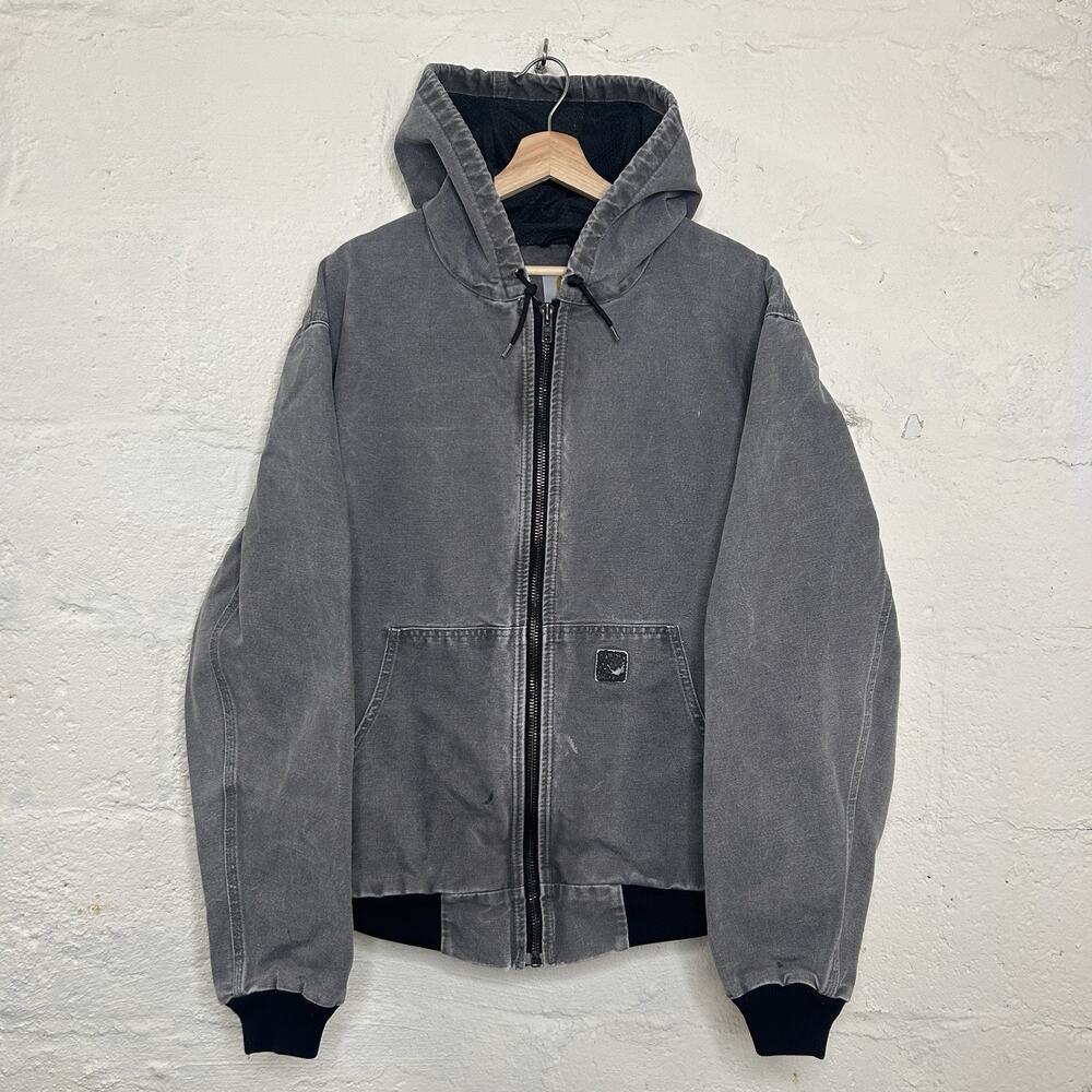 Y2K Carhartt Mesh-Lined Active Jacket “Gravel Grey” J360 GVL